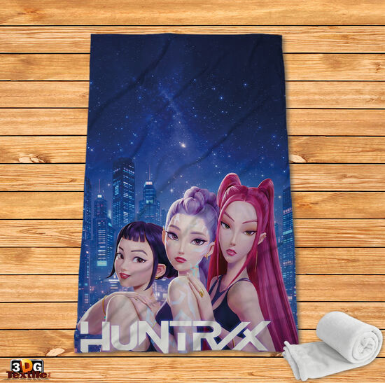 Поларено одеяло Хънтрикс Кей-поп 2 - Huntrix K Pop 2