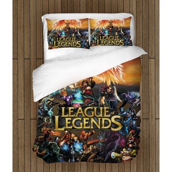 Спално бельо LoL - League of Legends 150x210 с две калъфки SALE