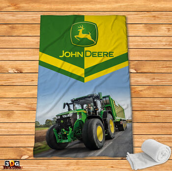 Поларено одеяло John Deere 2