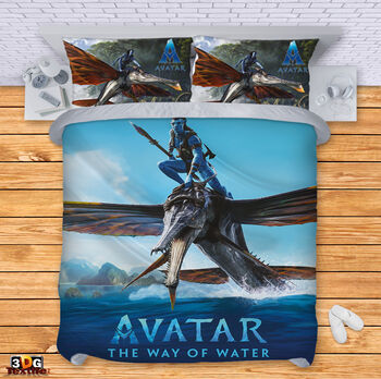 Комплект чаршафи с 3D дигитален принт - Аватар - Avatar