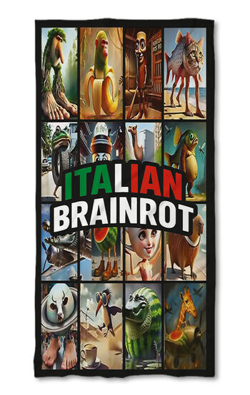 Хавлиена кърпа Italian Brainrot 5
