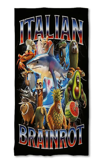 Хавлиена кърпа Italian Brainrot 6