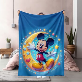 Поларено одеяло Мики Маус 150x200 SALE