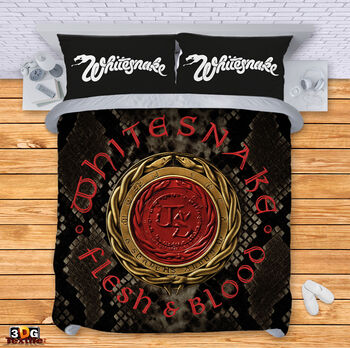 Спален сет с дигитален принт - Уайтснейк - Whitesnake