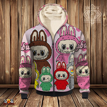 Hoodie Sherpa Polar Лабубу