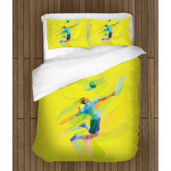Спално бельо Волейбол  200x210 с две калъфки SALE
