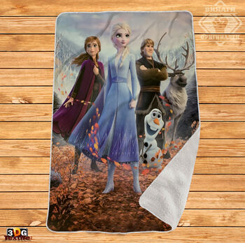 Одеяло Шерпа Полар Замръзналото кралство 2 - Frozen 2