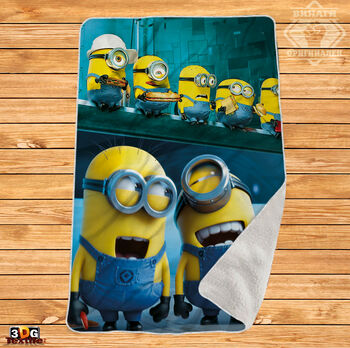 Одеяло Шерпа Полар Minions - Миньоните