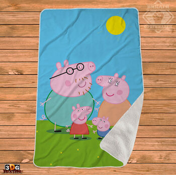 Одеяло Шерпа Полар Пепа Пиг - Peppa Pig