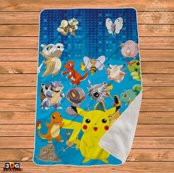 Одеяло Шерпа Полар Покемон Го - Pokemon GO