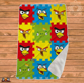 Одеяло Шерпа Полар Пъзел - Puzzle