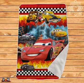 Одеяло Шерпа Полар Колите - Cars