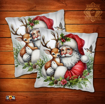 Възглавница Дядо Коледа 3 2025