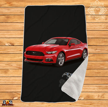 Одеяло Шерпа Полар Mustang