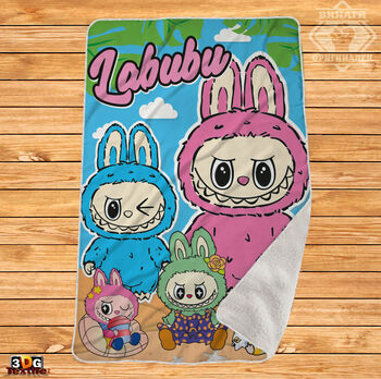 Одеяло Шерпа Полар Лабубу 2 - Labubu 2