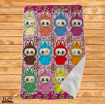 Одеяло Шерпа Полар Лабубу 3 - Labubu 3