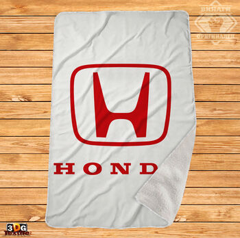 Одеяло Шерпа Полар Хонда бял - Honda white