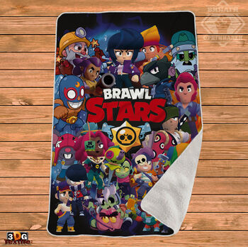 Одеяло Шерпа Полар ALL STARS Braw stars 2024