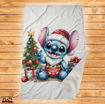 Одеяло Шерпа Полар Stich Christmas 1