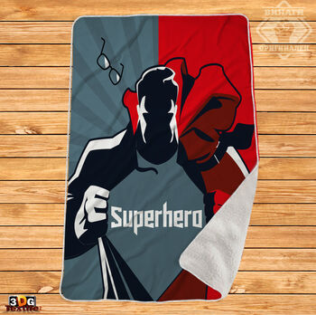 Одеяло Шерпа Полар Super Hero