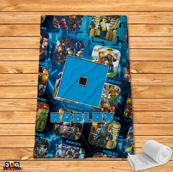 Поларено одеяло Roblox 3