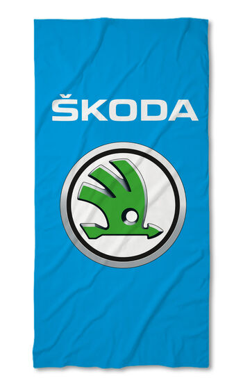 Хавлиена кърпа Шкода Синьо - Skoda Blue