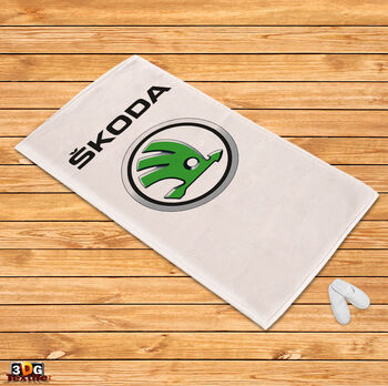 Килим Шкода Бяло - Skoda White