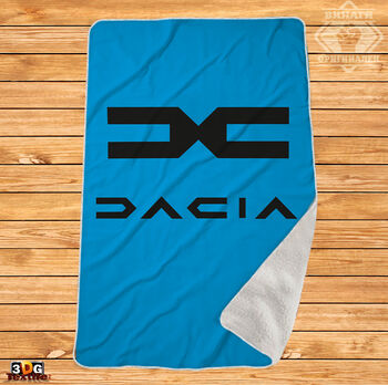 Одеяло Шерпа Полар Дачия Синьо - Dacia Blue