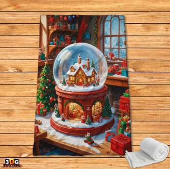 Поларено одеяло Коледна топка