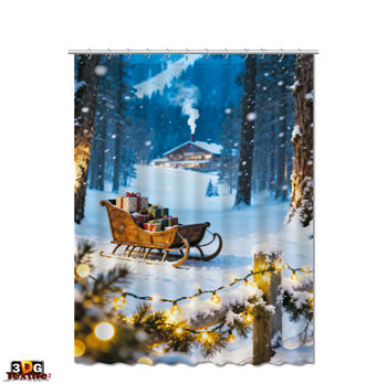 Завеса за Баня Коледна шейна 2