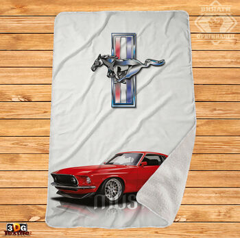 Одеяло Шерпа Mustang