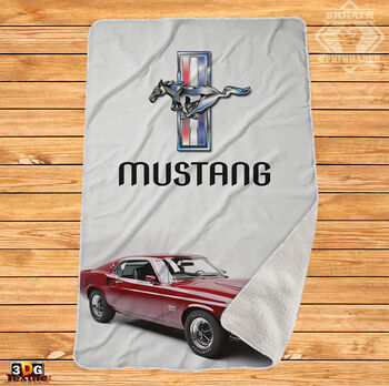 Одеяло Шерпа Mustang 2