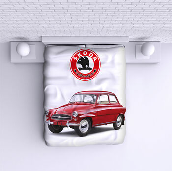 Шалте Шкода Ретро Червено - Skoda Retro Red