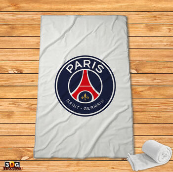 Поларено одеяло ПСЖ Бяло - Paris Saint Germain
