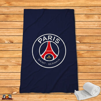 Поларено одеяло ПСЖ Синьо - Paris Saint Germain