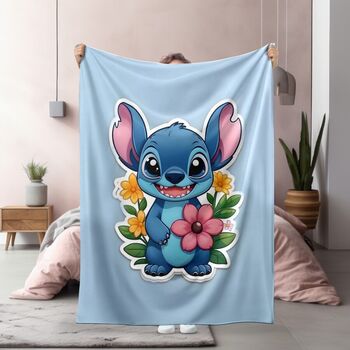 Поларено одеяло Бебе Стич - 150х200 SALE