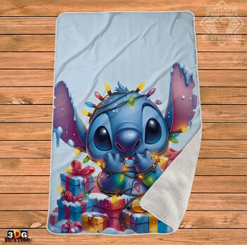 Одеяло Шерпа Полар Stich Christmas 2