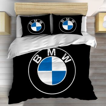 Спално бельо БМВ - BMW logo 150x210 с две калъфки SALE