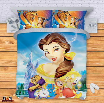 Спално бельо Красавицата и звяра 150х210 с две калъфки SALE