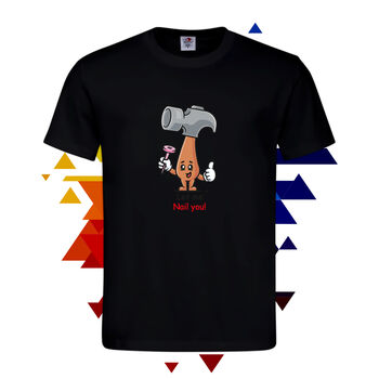 Мъжка Тениска Чук и пирон