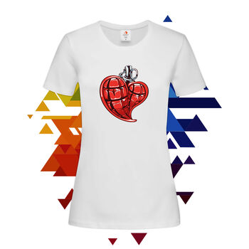 Дамска Тениска Сърце 6