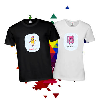 Тениски за двойки - Молив и Гума 2