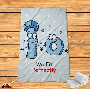 Поларено одеяло Болтче и гайка