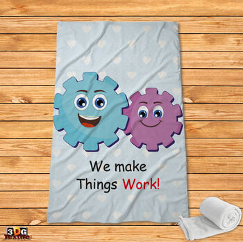 Поларено одеяло Зъбно колело