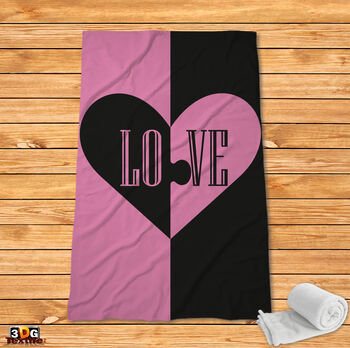 Поларено одеяло Любов