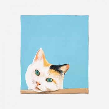 Поларено одеяло Домашно коте 100х150 SALE