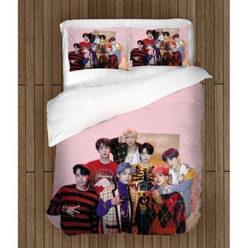 Спално бельо BTS  150x200 с две калъфки SALE