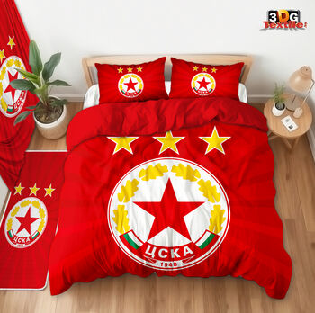 Спален сет с принт -  ЦСКА 2020 - CSKA 2020
