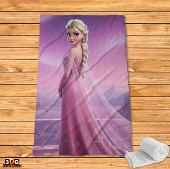 Поларено одеяло Елза - Замръзналото кралство