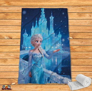 Поларено одеяло Елза 2  - Замръзналото кралство